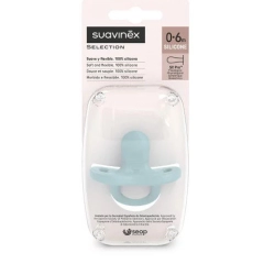 Suavinex smoczek fizjologiczny Colour Essence SX Pro niebieski dla dziecka 0-6 miesięcy